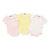 (アルマーニベビー) ARMANI BABY ベビー服 出産祝い 半袖ロンパース 3点セット AK801PK 6Mサイズ [並行輸入品]