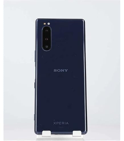 Xperia 5 SO-01M SIMフリー、ブルー Spigenケース付 Amazon | SIMフリー Xperia5 SO-01M docomo ブルー | Xperia