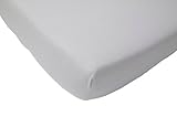 Jollein 511-565-00052 Fitted Sheet Jersey (70 x 140 cm, Grey) by Jollein