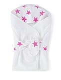 aden + anais Baby Bath Wrap, Fluro Pink by aden + anais