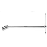 Beta 952 8mm T Handle with Swivelling Socket Wrench, 6 Point, with Chrome Plated by Beta Tools