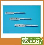 25×20=500入 つぶし羽子板 3分×100mm ユニクロメッキ