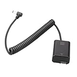 カメラ バッテリー電源ケーブル アダプター NP FW50 ダミー バッテリー DC カプラー ソニー用 ZV E10 A6500 A6400 A7M2 の