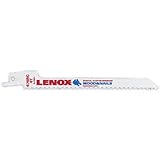 LENOX 20556-676RC 6" 6TPI Wood & Nail Cutting Reciprocating Saw Blade - 5 Pack [並行輸入品]