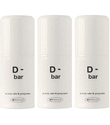☆D-bar ディーバー　未使用品4本+1回のみ使用1本＝合計5本セット Amazon.co.jp: 【4本】D-bar ディーバーx4本 (わきが、脇汗、足の臭い