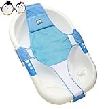 StillCool　バスネット ベビーバス 専用　お風呂　赤ちゃん　 折り畳み式　赤ちゃんの沐浴をサポート(ブルー)