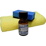AQUADROP COATING FACTORY 硬化型ガラスコーティング剤 アクアドロップ プレミアム 10ml マイクロファイバークロス コーティングスポンジ付属 5年持続被膜 AD-P10CS