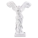 [NMJ] サモトラケのニケ (石膏像風) 勝利の女神 オブジェ インテリア (14.8cm)