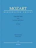モーツァルト: オペラ「コシ・ファン・トゥッテ」 KV 588(伊語・独語)/原典版/ベーレンライター社/ピアノ・ヴォーカル・スコア (ドイツ語)