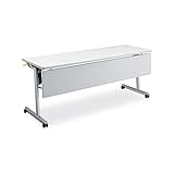 コクヨ(KOKUYO) ミーティングテーブル フォールディングテーブル LISMA(リスマ) W1800×D600×H720mm KT-P1101 ホワイト