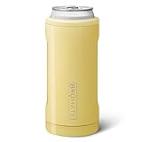 BrüMate Hopsulator スリム缶クーラー 断熱 12オンススリム缶用 | スキニー缶断熱ステンレススチールドリンクホルダー ハードセルツァー/ビール/ソーダ/エナジードリンク用 (デイジー)
