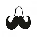 Kole Imports HA283 Mustache Wooden Signs & Chalkboards [並行輸入品]
