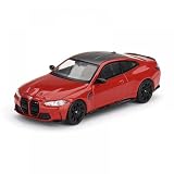 TrueScale Miniatures MINI GT 1/64 BMW M4 コンペティション (G82) トロントレッドメタリック 右ハンドル 完成品