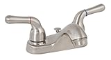 Premier 120176LF Sanibel Lead-Free Centerset Two-Handle Lavatory Faucet Brushed Nickel [並行輸入品]