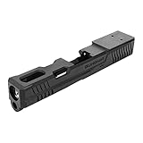 [LayLax]G19 カスタムスライド"ガングニール"]エアガン用アクセサリー 黒 東京マルイ対応