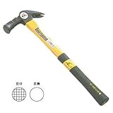 土牛　ｸﾞﾗｽﾌｧｲﾊﾞｰ柄かりわく鎚　ﾏｸﾞﾈｯﾄ付角柄ｸﾞﾗｽﾊﾟﾈ　小小　すべり　止　380ｍｍ