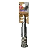 (業務用3個セット) H＆H 六角軸筒型ブラシ/先端工具 【研磨作業用/20mm】 ステンレス線 日本製 BES-20 〔DIY用品/大工道具〕