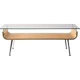 ガラステーブル [W96 x D45 x H34cm] 家具 テーブル ローテーブル・ちゃぶ台