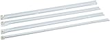 Amerock C1700224WS Steel Self-Closing Drawer Slide, 24-Inch, White by Amerock