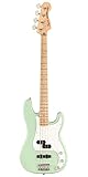 Squier by Fender スクワイヤー エレキベース FSR Affinity Series™ Precision Bass® PJ, Maple Fingerboard, White Pickguard, Surf Green ソフトケース付き