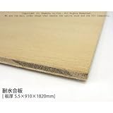 耐水合板 【5.5×910×1820mm】<O>