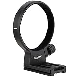 Haoge LMR-RF140 レンズカラー 三脚マウントリング Canon RF100-400mm F5.6-8用 USMレンズスタンドベース内蔵アルカタイプクイックリリースプレート