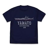 【公式】コスパ 宇宙戦艦ヤマト Tシャツ NAVY XLサイズ