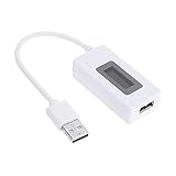 LCD USB充電器バッテリ容量電圧電流テスタ計器検出器