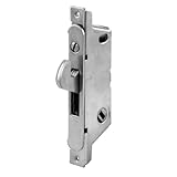Prime-Line Products 153916 45-Degree Round Face Sliding Door Mortise Lock, Stainless Steel by Prime-