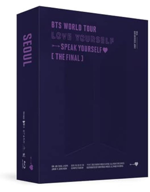 Amazon.co.jp | BTS WORLD TOUR 'LOVE YOURSELF : SPEAK YOURSELF