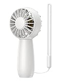 TOPK 手持ち扇風機 パーソナルポータブルミニハンドファン 充電式バッテリー付き USB冷却ファン 3段階速度調節可能 スーパーミニサイズ