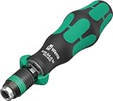 Wera(ヴェラ) 05051493001 | 838 RA-R M ラチェット機能付きビットホルダー 6.35ミリ 【日本正規輸入品】
