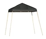 ShelterLogic 22573 8x8 SL Pop-up Canopy Black Cover Black Bag
