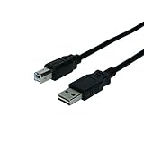 ミヨシ USB-A ⇔ USB-Bケーブル [2m /USB2.0] ブラック USB-R20/BK