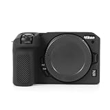 Rieibi Z30 ケース、Nikon ニコン用 Z30ケース シリコンケース Z30対応 カバー Z30対応 カメラボディーケース 穴の位置が精確 操作に妨げず ジャストフィット 振動と衝撃に耐え 手触りが柔らかい 携帯型 軽量 アウトドア撮影(Z30専用 ブラック)