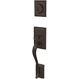 Schlage fc58-addカスタムAddison KeyedエントリSingle円柱Sectional Handleset, Aged Bronze