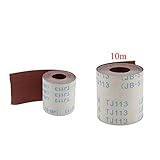 B Blesiya 10m エメリー布 ロール 2点セット　研磨材　サンドペーパー （320グリット＆600グリット）　　