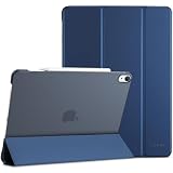 ProCase iPad Air 13インチ ケース M4 2026 / M3 2025 (A3269 A3271) / M2 2024 (A2898 A2899 A2900) スリム 耐衝撃 三つ折り スタンド スマートカバー - ネイビー