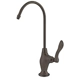 Kingston Brass Gourmetier KS3195NFL Nuwave French Single Handle Water Filtration Faucet, Oil Rubbed 