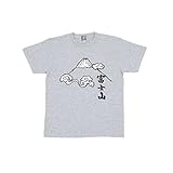 [のレン] Tシャツ 半袖 Mサイズ (富士山 ・ 日本一/グレー) 半袖Tシャツ メンズ レディース キッズ / 【 生地 ベトナム製 】 【 プリント 日本製 】 綿100% 丸襟/文字Tシャツ 漢字Tシャツ おもしろTシャツ/日本土産 海外土産 留学 ビジネス ユニフォーム 部屋着