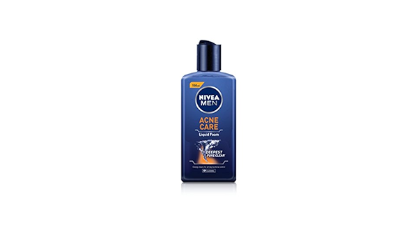 Amazon Nivea Men Liquid Foam ニベア男性用洗顔液体フォーム Acne Care ニキビを除く 150g Nivea 泡洗顔料 通販