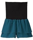 【 アウトレット 】 Angeliebe エンジェリーベ マタニティ フィット ペプラム ショート パンツ 妊婦服 ズボン 産前 産後 9号 オリエンタル ブルー