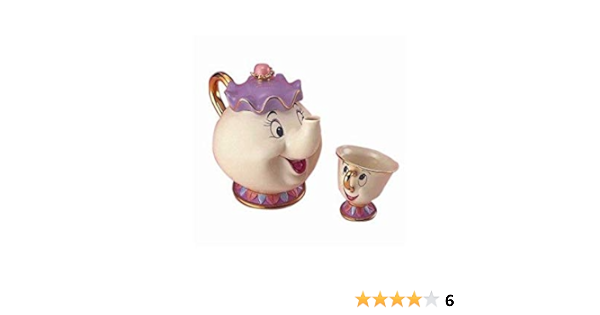 Amazon Co Jp ディズニー ティーセット ポット夫人とチップくん ホーム キッチン