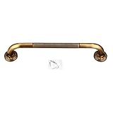 お風呂 バス トイレ用安全レール バスルーム安全手すり 補助 手すり ドアハンドル ドアノブ 取っ手 滑り止め 真ちゅう製 妊婦 高齢者用 転倒予防 介護 セーフティ
