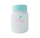 かわいい女の子スタイル大容量絶縁カップポータブルカップ200ML - ブルー