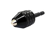 QAOZEN キーレスドリルチャック キーレスタイプ 0.6－8mm ドリルチャック クイックリリース 1/2''SDSプラスアダプター