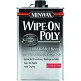 Minwax 40900 Wipe-On Poly Oil-Based Polyurethane Finish Clear Gloss, Pint [並行輸入品]