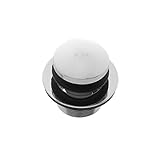 Jaclo 529 – 125-pch XLスレッドつま先コントロールDrain、5インチ、ポリッシュクローム