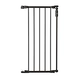 North States Supergate Deluxe Decor 15" gate extension, Matte Bronze [並行輸入品]
