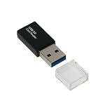 Digio2 USB3.0 カードリーダー・ライター microSD ブラック CRW-3SD63BK